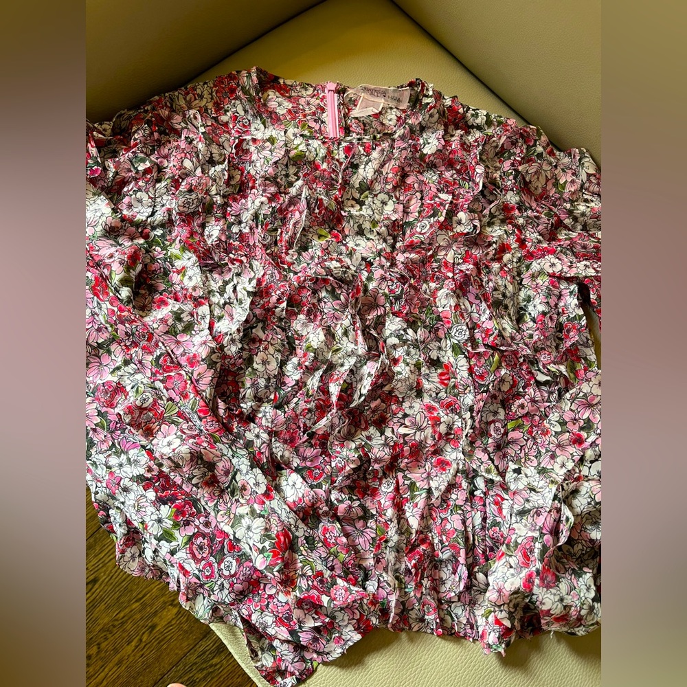 Giambattista Valli x H&M Floral Ruffle Blouse